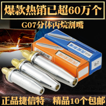 GB G07-30 100 300 cutting gun split propane cutting nozzle stainless steel gas liquefied gas plum blossom cutting nozzle