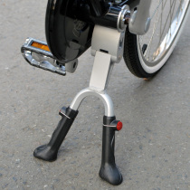 Retro bicycle double support tripod adjustable foot support 24 inch 26 inch 27 inch 28 inch 700c permanent c mid support