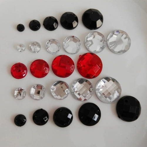 Разнообразие круговой двойной дыры с плоской ячейкой -акриловая ручная швейная шв.