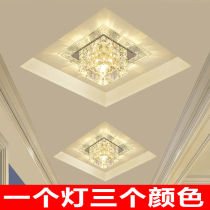 LED Crystal aisle lights porch lights porch lights living room ceiling downlights entrance lights entrance lights Hall lights ceiling lights