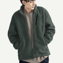 Old American classic triangle brand P200 velvet warm and breathable soft anti-static mens fleece jacket