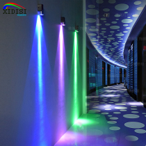 Colorful color-changing led lights Household bar ktv corridor wall lights Aisle background wall lights Color double-headed lights Ray lights