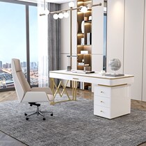 Nordic luxury computer desk simple home desk desk desk office boss reception medical beauty salon consultation table