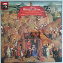 LP vinyl record Bach Christmas oratos disco Hoffman 3LP