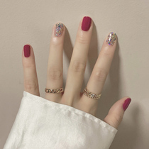 2 bottled Net red nail polish summer raspberry color 2021 new color free roast fast dry lasting lasting can not peel not fade