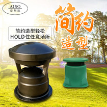 Lawn sound speaker simulation stone stump waterproof public broadcasting background music project green grass horn