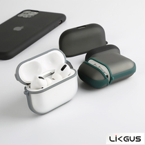 Suitable for Apple AirPodsPro Bluetooth headset protective case box one or two generations 123 generations simple ins style