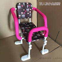 Extended child seat Bicycle rear seat Bicycle electric car rear seat child double seat