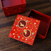 Japan imported Yamanaka lacquerware Sakura rabbit jewelry box 3-layer storage box Jewelry box dowry box Wedding gift