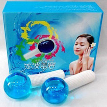 Beauty Ice Wave Ball Ice Wave Beauty Ball Crystal Energy Ice Hockey Massage Facial Eye Introduction Beauty Salon 2 Pack