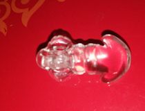 Empty Line Collection: Master Venerable Black Wrath Lioness Face Mother Origin Barrier Natural Crystal Vajra Knife