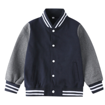 British style Tibetan youth button zipper school uniform baseball uniform spring and autumn boys and girls sportswear Siming District Hony School