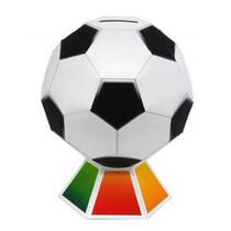 Children handmade folded paper DIY assembled solid 3D paper model toy football swing piece handmade class job making