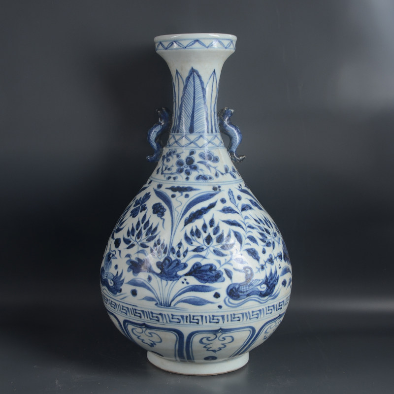 双耳青花瓷花瓶-双耳青花瓷花瓶促销价格、双耳青花瓷花瓶品牌- 淘宝