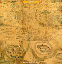 (Map) TIF Qing Dynasty draws a high-definition map of the Yellow River basin city water system