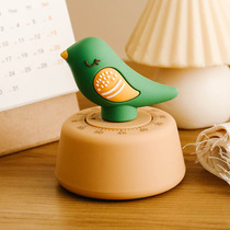 Miscellaneous Ah cute bird home rotating timer kitchen cooking reminder student do Question Time manager