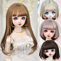 SALA bjd wig baby with high temperature silk base long pear flower hand change sideburns 3 points 4 points 6 points Bear sister mdd rabbit sister