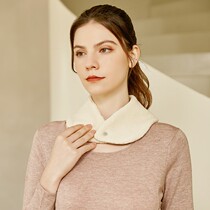 Winter neck guard with plush scarf ladies warm collar cervical set male adult small shoulder sleeping cold artifact