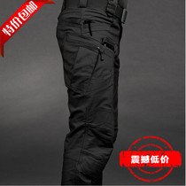 Autumn Winter Tactical Pants IX7 Ruling Officer Special Soldier Outdoor Work Training Pants Overalls Male 9 Army camouflawless loose spring and autumn trousers