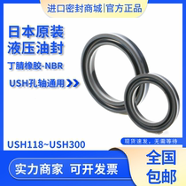 Imported dust-proof hydraulic oil seal sealing ring Injection molding machine oil-resistant fluorine rubber rubber ring LBH UPH UHS USI