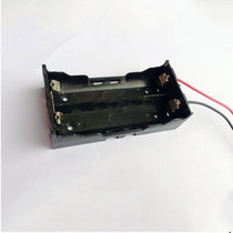  18650 lithium battery box 2 batteries with cable 18650 battery holder series DIY battery box with cable 7 4V