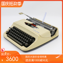 Typewriter PRIVILEG handwritten vintage machinery English German normal use retro furnishings birthday gift