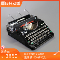Contintal typewriter German made machinery English keyboard metal body retro collection literary gift