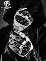 Motorcycle Gloves Alien Snails T3 Riding Gloves Carbon Fiber Anti-Wear and Seasons Breathable Locomotive Gloves