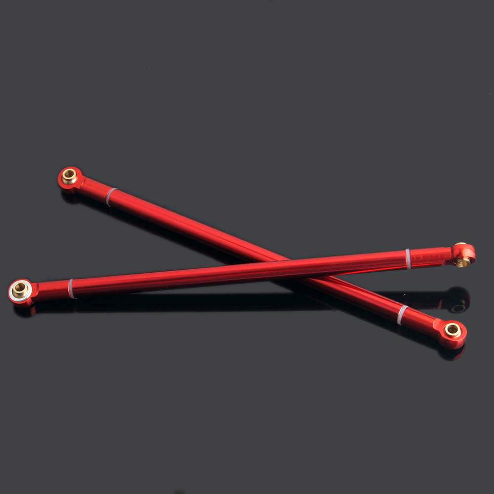 1 10 Simulated climbing model car SCX10 D90 modified piece hole-to-hole 80-130MM metal lever