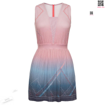 K Swiss Deep V Pleated Dress--CD25-L41466