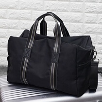 Large Capacity Travel Bag Nylon Waterproof Luggage Bag Hand Boarding Bag Long Short Luggage Bag Single Shoulder Men Business Trip Bag