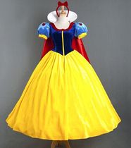 Christmas Costume Adult Snow White Skirt Stage Performance cosplay Womens Dress Santa Claus Clothes