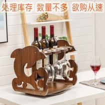 Factory wine rack wine glass holder wine rack wine rack red wine display rack red wine ornaments red wine shelf