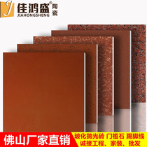 Hot door red floor tiles red gold dot tiles 800 Indian red floor tiles threshold stone full red polished tiles 600