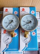 Y60 pressure gauge water pressure gauge oil gauge pressure gauge 1 6 2 5 tap water pressure gauge Hangzhou Fuyang Hua instrument