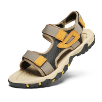 Huili mens sandals mens summer new trend super soft leisure sandals mens breathable outside wear sandals mens tide