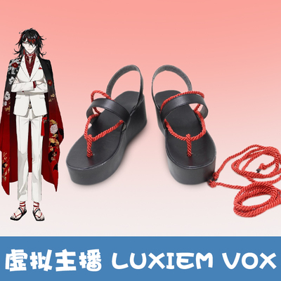 taobao agent G1009 Rainbow Society Luxiem Vox Akuma increases thick bottom COSplay shoes