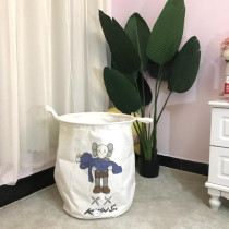 mandkaws dirty clothes storage cotton linen dirty clothes basket storage basket folding waterproof dirty clothes basket household finishing cloth