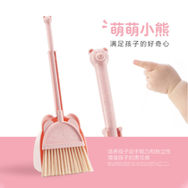 Mini broom dustpan set for children to learn sweeping tools Home Soft Hair Broom broom broomstick combination