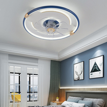 2021 new fan lamp modern simple bedroom Nordic ceiling ceiling ceiling fan lamp restaurant light luxury chandelier one home