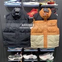 Li Ning 2020 winter New down vest men basketball stand collar wind warm fashion sportswear AMRQ019