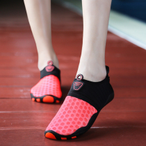 Sports shoes women indoor gym special shoes treadmill rope skipping anti-skid shoes men squat training hard-pull socks shoes