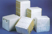 Supply high aluminum ceramic fiber module aluminum silicate refractory fiber module insulation material can be processed