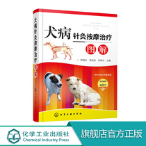 Canine acupuncture and massage treatment Illustration Veterinary acupuncture and massage knowledge Acupuncture and massage treatment Canine common diseases knowledge Canine acupuncture and massage treatment Clinical technology Science Pet feeding Scan code to see