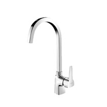 Hot and cold faucet C9523 360 degree rotating high throw faucet square faucet-1