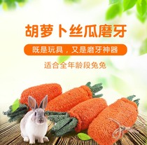 Carrot new love baby silk melon seeds chinchat Chinchow pig molars snack rabbit toy