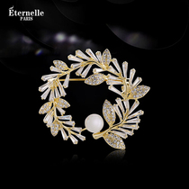 Eternelle originally designed high - end breast needle 2023 new chest - suit collar line accessories