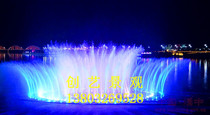 Music fountain accessories Music fountain design company Fountain construction small and medium-sized music fountain equipment