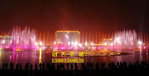Fountain equipment custom processing floating pontoon floating row music program control drought water spray landscape fountain manufacturers