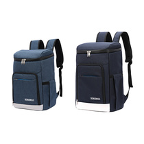 Large capacity small man thick takeaway delivery delivery waterproof outdoor insulation refrigerator picnic portable shoulder-back ice pack